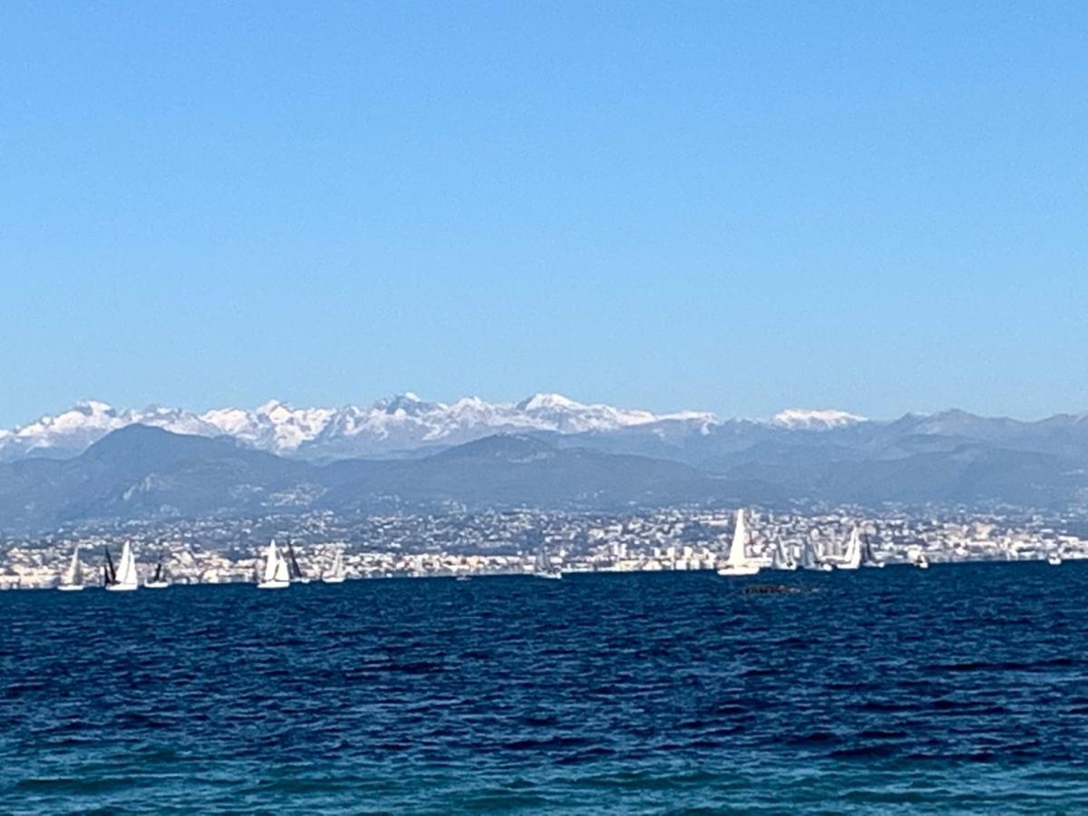 Cap d Antibes côté Salis plage Exterior foto